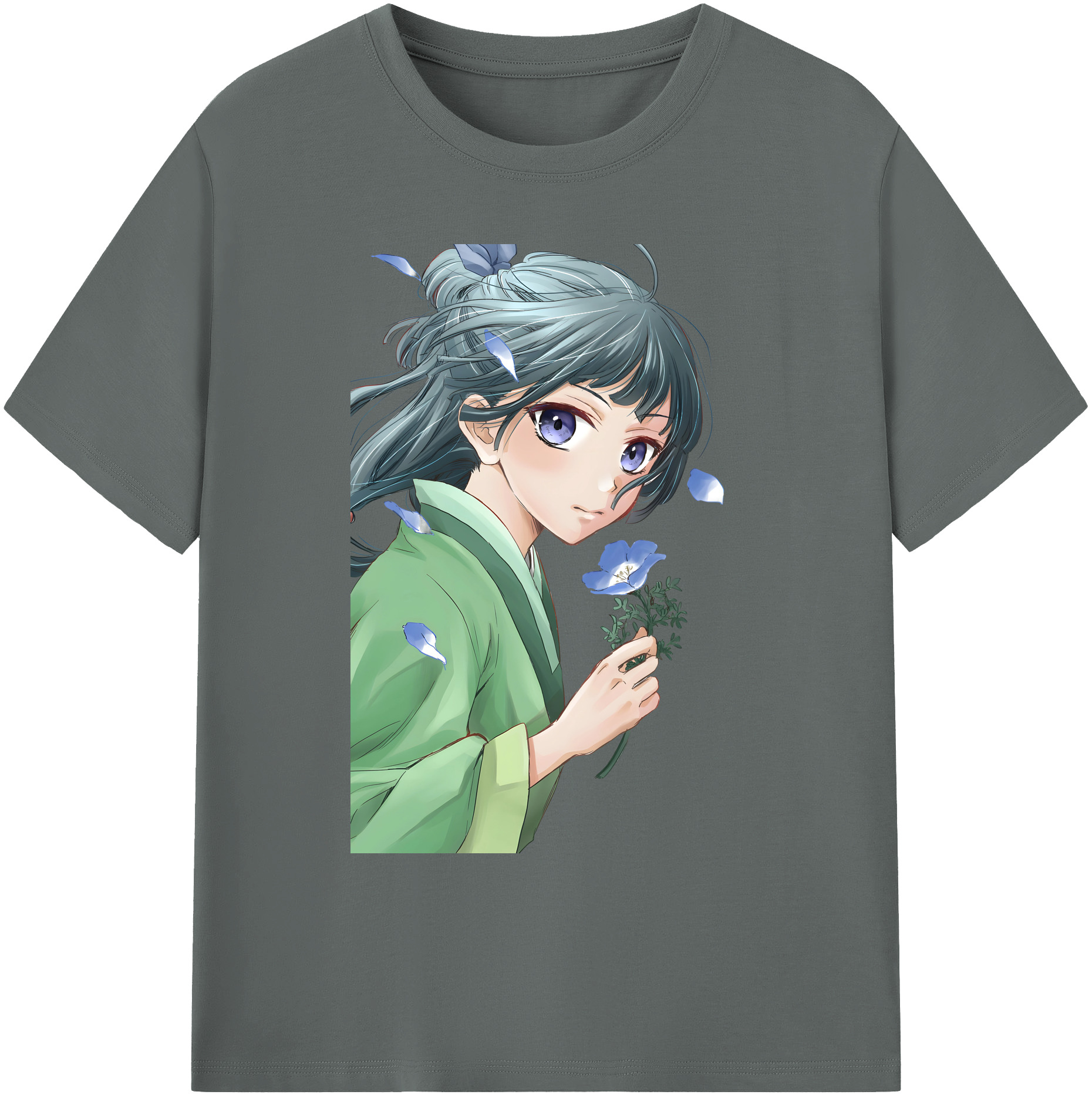 （画像用） 薬屋のひとりごと The Apothecary Diaries 綿100％ メンズ半袖Tシャツ｜肌触りやわらか＆通気性